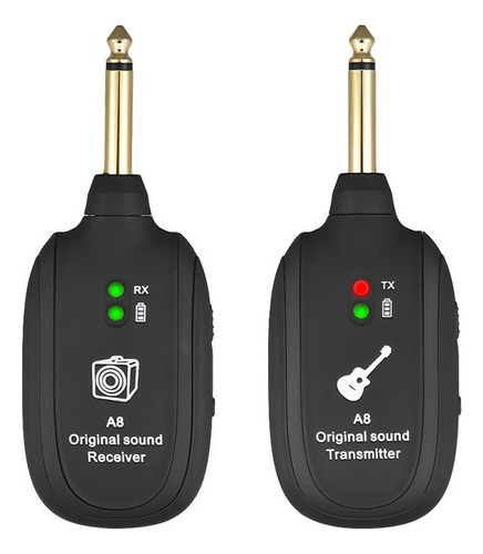 Sistema Inalámbrico De Guitarra 20hz-20khz Transmisión Acúst