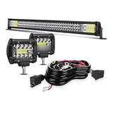 Barra De Luz Led Turbo Sii De 32 Pulgadas, 405 W, Combo De L