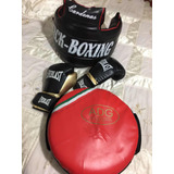 Kick Boxing Set De Entrenamiento Guantes Pechera