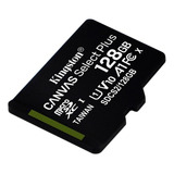 Microsd 128gb Kingston Memoria Canvas Plus 100 Mbs Clase 10