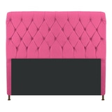 Cabeceira Cristal 195cm King Size Corano Pink - Amarena