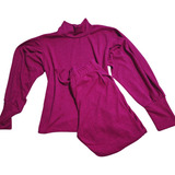 Conjunto De Lanzinha 2 Pc Feminino Pink - Un