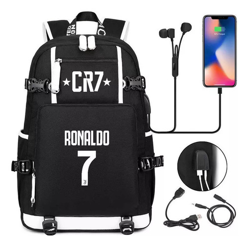 Mochila De Viaje Con Puerto De Carga Usb