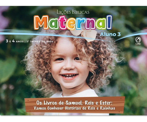 Revista Lições Bíblicas Ebd Maternal Aluno Cpad