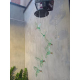 Luz Decorativa Led De Jardín Recargable Con Forma De Colibrí