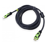 Cable Hdmi Marca Tm En Guaya Con Doble Filtro De 15 Metros