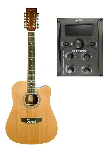 Guitarra Docerola Segovia Natural Sgc12nt 