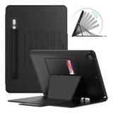 Funda Para iPad De 7ª, 8ª Y 9ª Generación De 10.2, Negro+neg