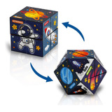 Cubo Magico Astronauta Viaje Cosmico Juego Didactico Puzzle