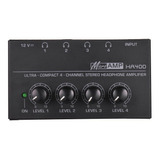 Amplificador De Audífonos De 4 Canales Ha400