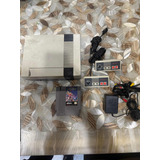 Consola Nintendo Nes Con 2 Controles Double Dragon Original