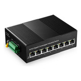 Conmutador Ethernet Industrial Binardat De 8 Puertos Gigabit