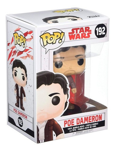 Figura Coleccionable Pop Star Wars Jedi Poe Dameron Funko