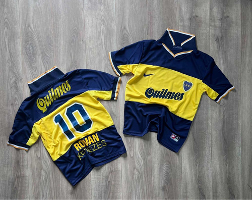 Camiseta Boca Juniors Riquelme Retro 1998 Talle M