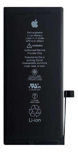 Bateria Nova Original iPhone 11 Normal Saúde 100% + Fita