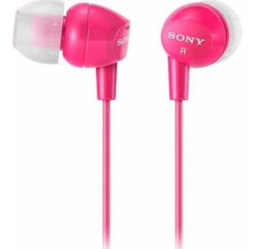 Fone De Ouvido In-ear Sony Ex10lp Rosa