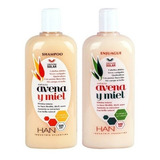 Shampoo + Acondicionador Han Avena Y Miel  X 500 Ml - 3c