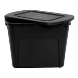 Contenedor De Plastico Eco Box 80 Lts Negro Ecobox