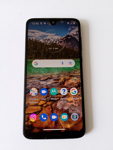 Celular Moto G 7 Dual Usado 64 Gb Negro 4 Gb Ram 