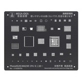 Stencil Reballing iPhone XS Max Xr Cpu Ic Mega Idea Qianli