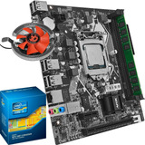 Kit Upgrade Core I3 3220 8gb Ram 1600hz Placa-mãe H61 Cooler