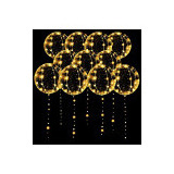 Globos Led, Paquete De 10 Globos Iluminados, 20 Pulgadas, Tr