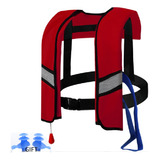 Chaleco Salvavidas Inflable Automático Profesional, Llenado