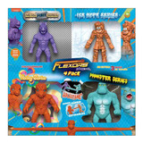 Flexors 4 Pack Estirables Monster Series Edición Especial 