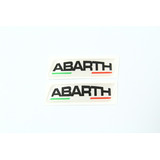 Emblema Adesivo Resinado Fiat Abarth Italia Coluna Rs03 Fk