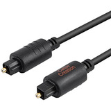 Cable De Audio Optico Digital (6 Pies), Cable Toslink De Fi