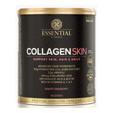 Suplemento Em Pó Essential Nutrition  Collagen Skin Colágeno Sabor Cranberry Em Lata De 330g
