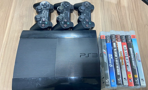 Playstation 3 + 7 Jogos + 1 Controle