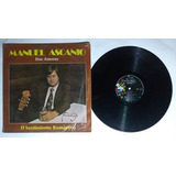 Manuel Ascanio Dos Amores Lp 1984 Seminuevo De Coleccion