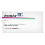 Dexabion Doble Cámara Solución Inyectable Caja Con 3 Jeringa