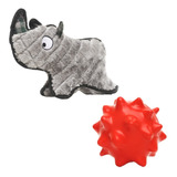 Kit Brinquedos Pet Rhino E Bolinha Asteroid Ball + Brinde