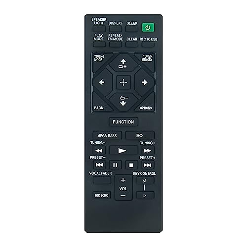 Control Remoto Rmt-am220u Para Sony Mhc-v11