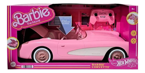 Barbie The Movie Hot Wheels Rc Barbie Corvette 