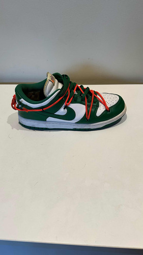 Nike Dunk Low X Off-white Pine Green