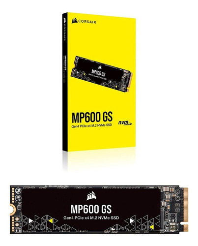 Disco Solido Corsair M.2 Nvme 1tb Mp600 Gs 4800mb Gen4 X4 