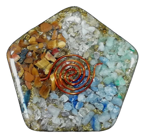 Orgonite Protector Personal Limpieza Y Armonía Orgon