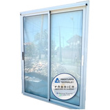 Puerta Balcon 200x200 Linea Modena  Blanco + Mosquitero