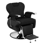 Silla Reclinable Barberia Sillon Giratorio Salon Hidraulico