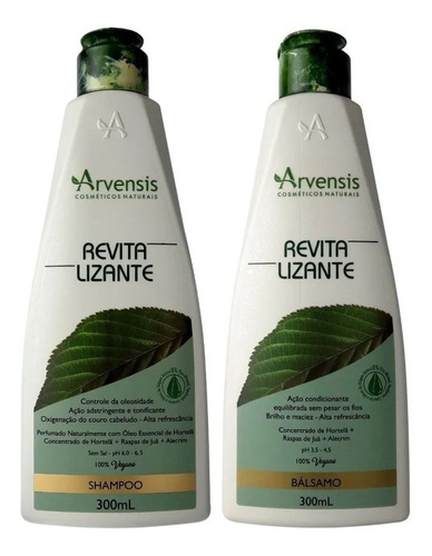 Kit Arvensis Revitalizante Shampoo + Balsamo Condicionante