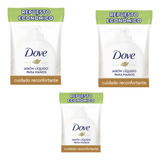 Kit X 3 Dove Jabon Liquido Para Manos Cuidado Reconfotable