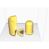 Molde Para Maceta Cilindrica Archivo Stl Para Impresion 3d 