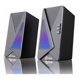 Parlantes Xinua Tb Gamer Luz Rgb Bluetooth 3.5mm Celular Pc