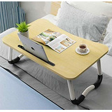 Mesa De Cama Para Laptop, Mesa De Regazo Plegable Con iPad, 