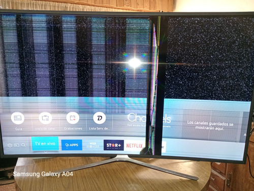 Tv Samsung Un55k6500agctc (pantalla Rota)
