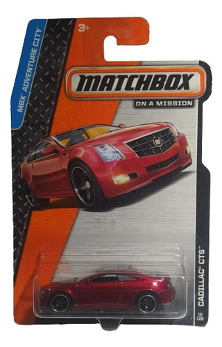 Matchbox Cadillac Cts Coupe  #12 Ed-2014 M-19