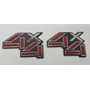 Metal Sticker 4wd Emblema 4x4 Insignia Para Compatible Con